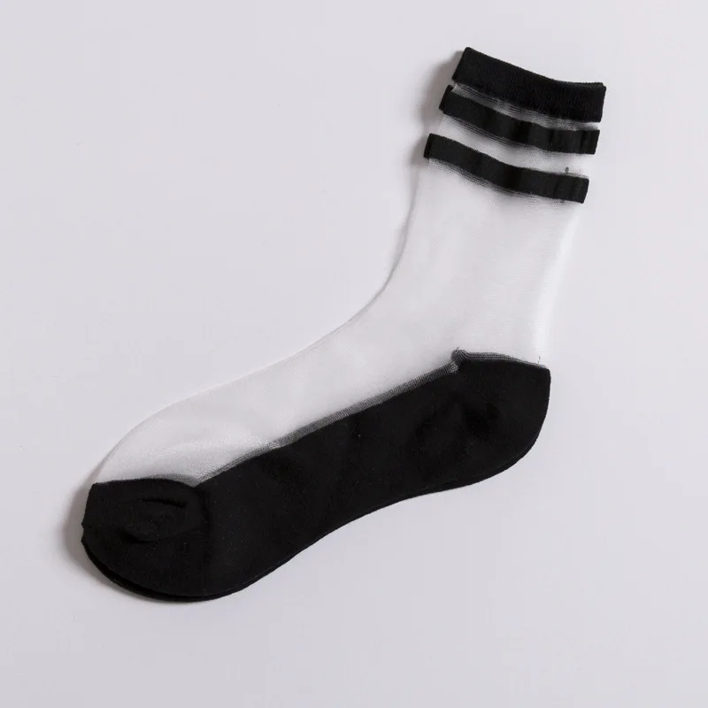 Sexy Lace Mesh Fishnet Socks Mixed Fiber Transparent Stretch Elasticity Ankle Net Yarn Thin Women Cool Socks 2pair=4pcs ws168
Sexy Lace Mesh Fishnet Socks Mixed Fiber Transparent Stretch Elasticity Ankle Net Yarn Thin Women Cool Socks 2pair=4pcs ws168