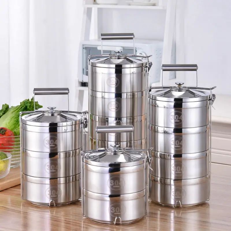 Thermos For Food 2 3 4 5 Layers Box Lunch Stainless Steel Leakproof Food Container Lunch Box Containers Compartments Bento Box
Thermos For Food 2 3 4 5 Layers Box Lunch Stainless Steel Leakproof Food Container Lunch Box Containers Compartments Bento Box