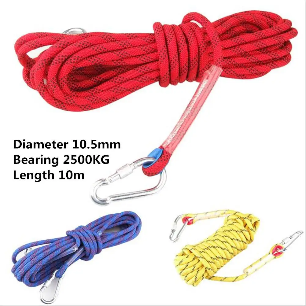 Mounchain 10 m Climbing Safety Rope Outdoor Adventure Life Rope Fast Descent Escape Insurance Rope Climbing tool accessories
Mounchain 10 m Climbing Safety Rope Outdoor Adventure Life Rope Fast Descent Escape Insurance Rope Climbing tool accessories
