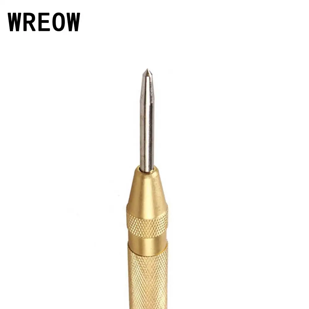NEW Spring Loaded Heavy Duty HSS Automatic Center Pouch 127mm Marking Metal Tool Metal Processing Tool High Quality
NEW Spring Loaded Heavy Duty HSS Automatic Center Pouch 127mm Marking Metal Tool Metal Processing Tool High Quality