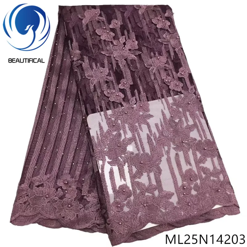 BEAUTIFICAL tulle lace french net embroidery nigerian ployester african lace fabric ML25N142
BEAUTIFICAL tulle lace french net embroidery nigerian ployester african lace fabric ML25N142