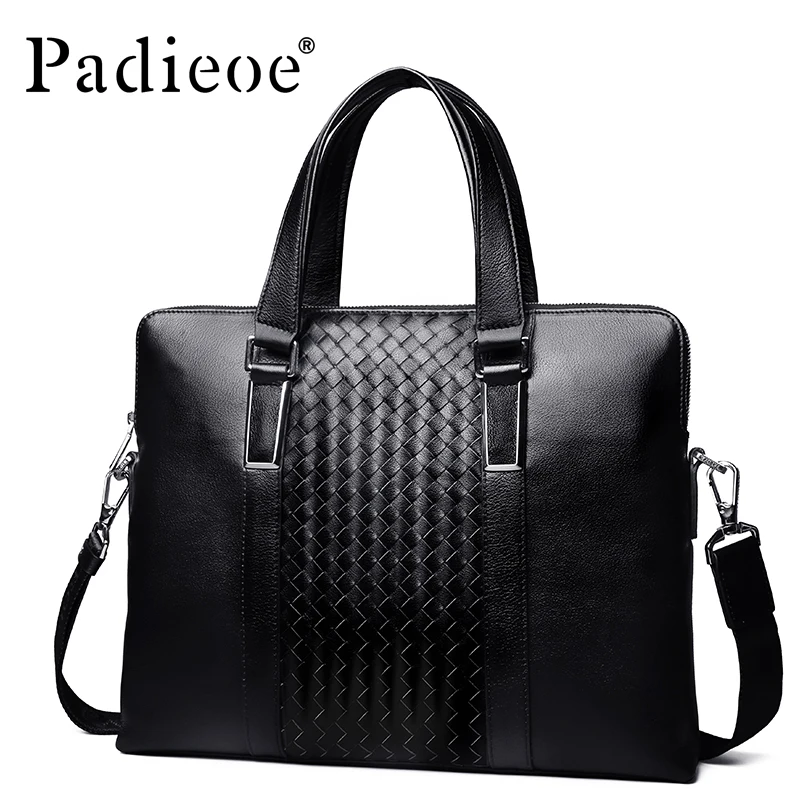 Padieoe men bag briefcase leather computer bag messenger handbag purses jobs genuine leather
Padieoe men bag briefcase leather computer bag messenger handbag purses jobs genuine leather