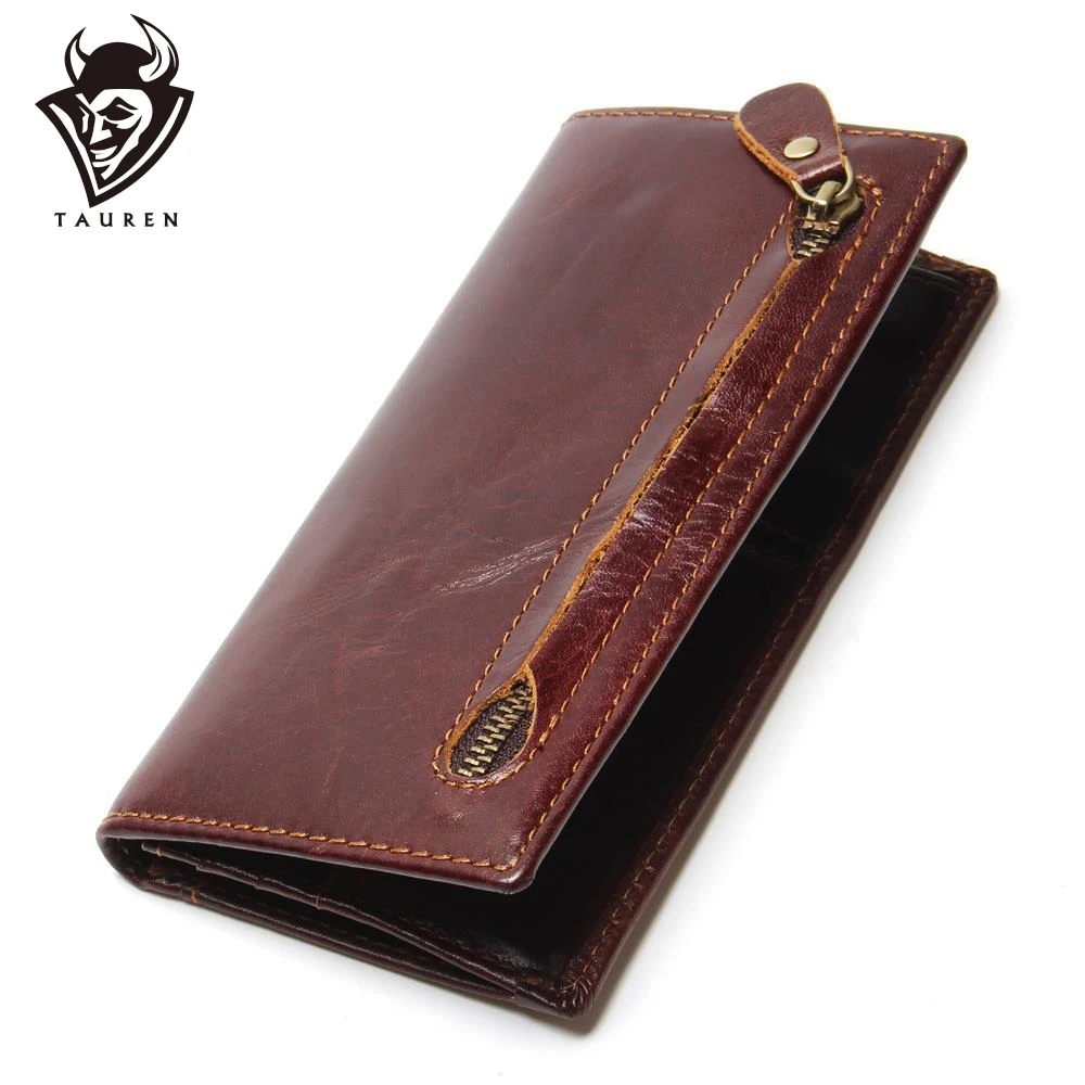 Genuine Leather Men's Wallet Newly Bifold RFID Blocking For Men Protection Credit Card Cowhide Zipper Long Purse
Genuine Leather Men's Wallet Newly Bifold RFID Blocking For Men Protection Credit Card Cowhide Zipper Long Purse