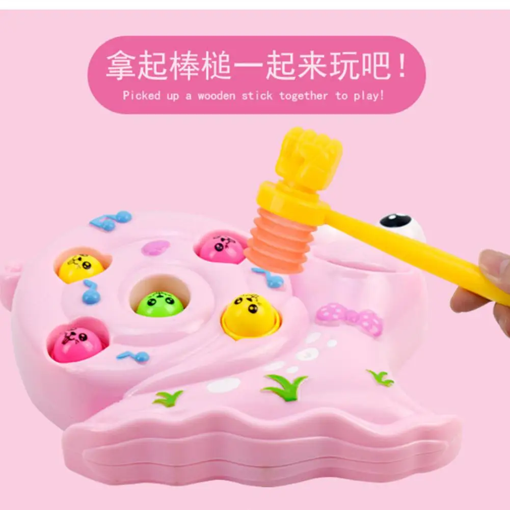 RCtown Baby Kids Cartoon Snail Shape Hit Hamster Game Playing Music Interactive Toy Random Color
RCtown Baby Kids Cartoon Snail Shape Hit Hamster Game Playing Music Interactive Toy Random Color