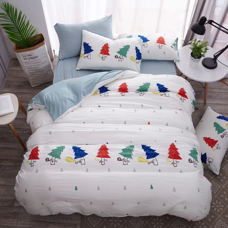 Christmas Tree Deer Duvet Cover Bedding Set Single Twin Full Queen King Size Smiling Star Cloud Bed Cover Flat Sheet Pillowcase
Christmas Tree Deer Duvet Cover Bedding Set Single Twin Full Queen King Size Smiling Star Cloud Bed Cover Flat Sheet Pillowcase
