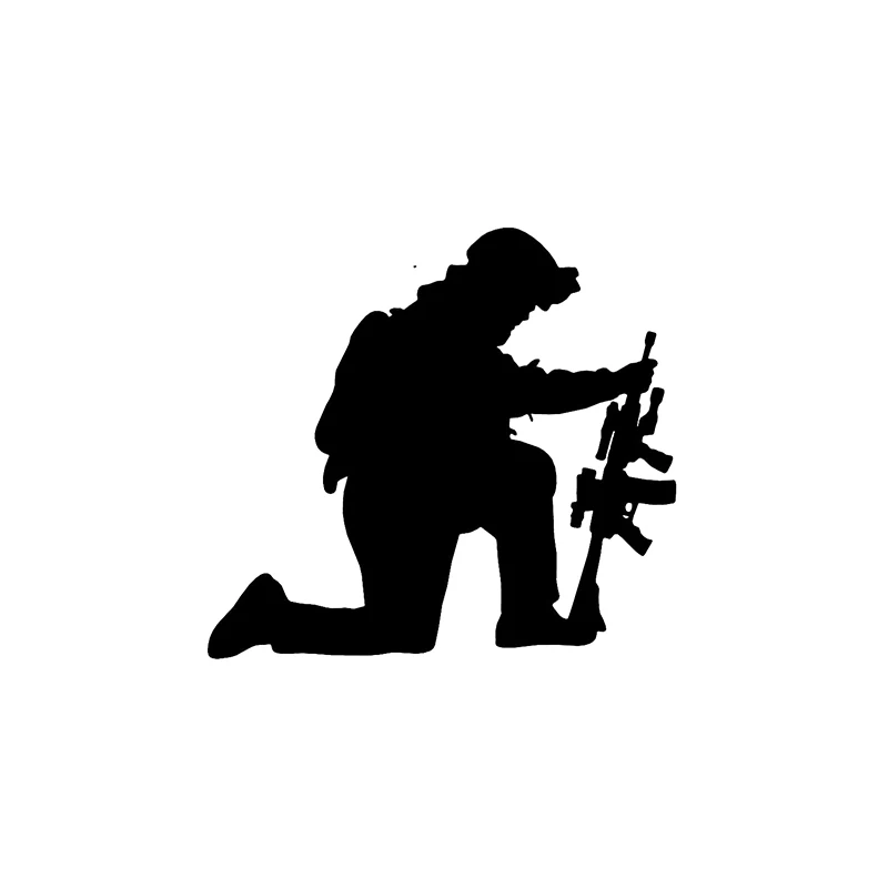 Kneeling Military Military Vinyl Decals Car Bumper Window Vinyl Sticker Motorcycle Vinyl Decal Exterior Accessories JDM
Kneeling Military Military Vinyl Decals Car Bumper Window Vinyl Sticker Motorcycle Vinyl Decal Exterior Accessories JDM