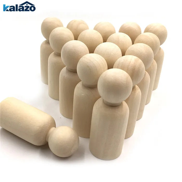20pcs 35mm Boy and girl Wooden Peg Dolls Unpainted Figures DIY Arts Crafts supplies kids baby toys Christmas home decorations
20pcs 35mm Boy and girl Wooden Peg Dolls Unpainted Figures DIY Arts Crafts supplies kids baby toys Christmas home decorations