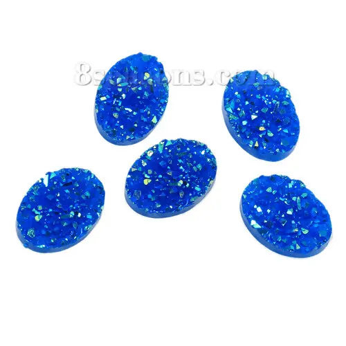 Купольное уплотнение из смолы Druzy, овальный кабошон Королевского синего цвета, 18 мм (6/8 дюйма) x 13 мм (4/8 дюйма), 20 шт., новинка
Купольное уплотнение из смолы Druzy, овальный кабошон Королевского синего цвета, 18 мм (6/8 дюйма) x 13 мм (4/8 дюйма), 20 шт., новинка