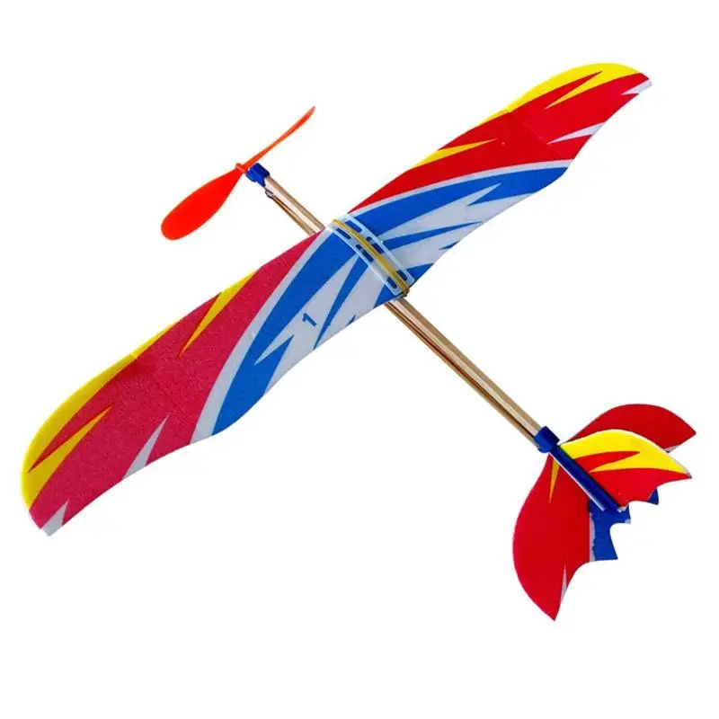 Elastic Rubber Band Plastic DIY Plane Model Plane Model Kit Aircraft Educational Toy Building Kits Educational Toy for Children
Elastic Rubber Band Plastic DIY Plane Model Plane Model Kit Aircraft Educational Toy Building Kits Educational Toy for Children