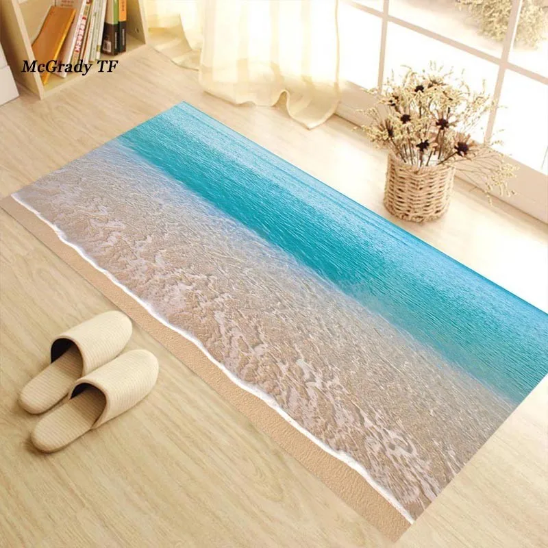 Sea Beach Floor Sticker Waterproof Removable Anti-slip Mural Decal Stickers Wall Bathroom Living Room Bedroom Decorative Sticker
Sea Beach Floor Sticker Waterproof Removable Anti-slip Mural Decal Stickers Wall Bathroom Living Room Bedroom Decorative Sticker