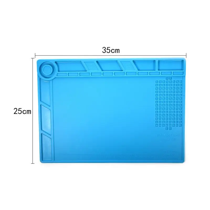 S-140 Repairing Insulation Soldering Insulation Pad Mat Maintenance Platform Heat Gun BGA Soldering Station Repair with Ruler
S-140 Repairing Insulation Soldering Insulation Pad Mat Maintenance Platform Heat Gun BGA Soldering Station Repair with Ruler