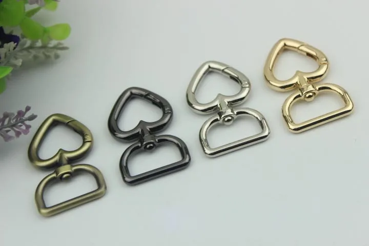 10pcs/lot 4 Color 2 Cm Inner Diameter Open Heart Spring Coil Heart Open Ring 6 Part Connect Button Metal Locks Bag Parts
10pcs/lot 4 Color 2 Cm Inner Diameter Open Heart Spring Coil Heart Open Ring 6 Part Connect Button Metal Locks Bag Parts