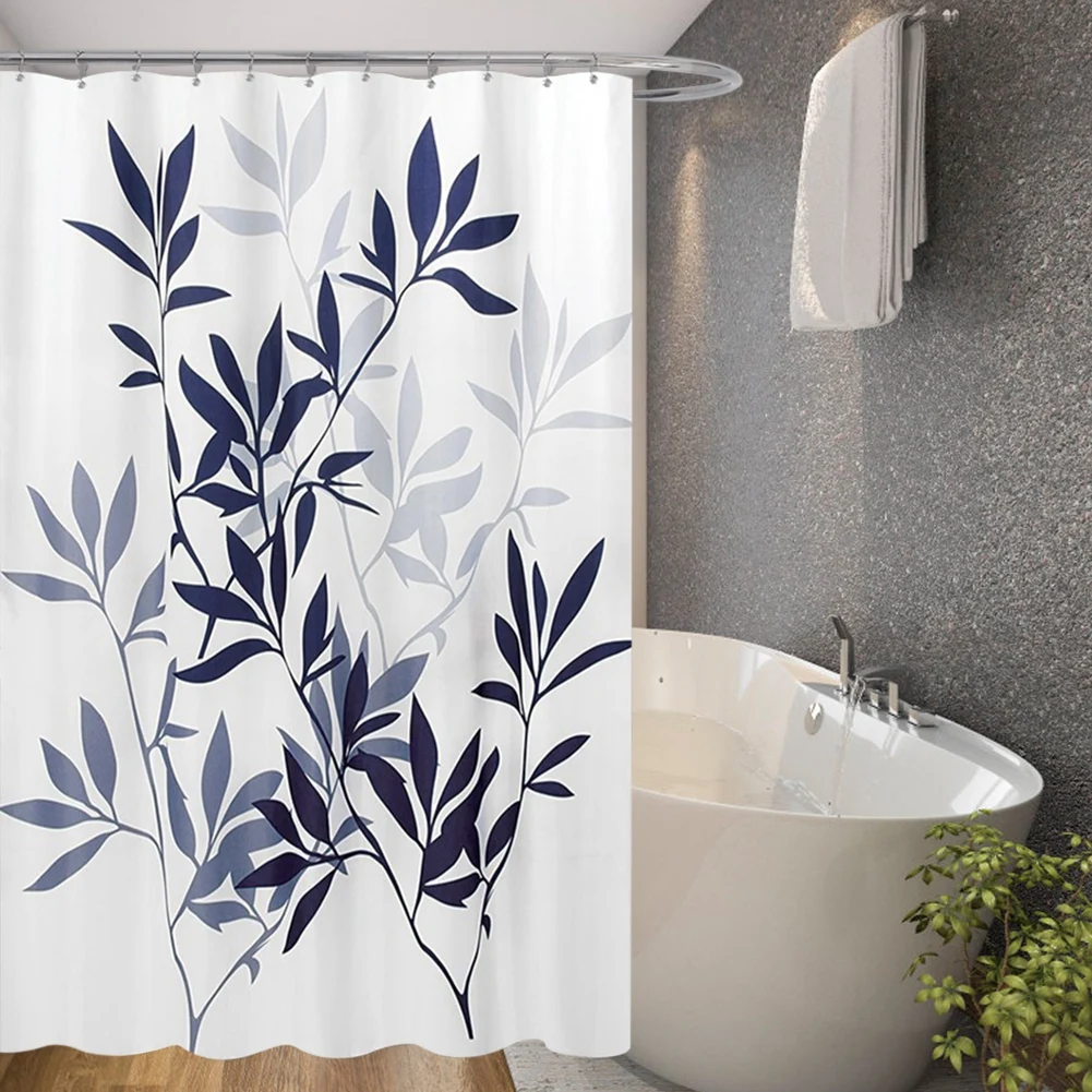 Big Leaf Printing Shower Curtains Durable Waterproof Polyester Fabric Bathroom For Home Mildew Shower Curtain Bathroom Supplies
Big Leaf Printing Shower Curtains Durable Waterproof Polyester Fabric Bathroom For Home Mildew Shower Curtain Bathroom Supplies