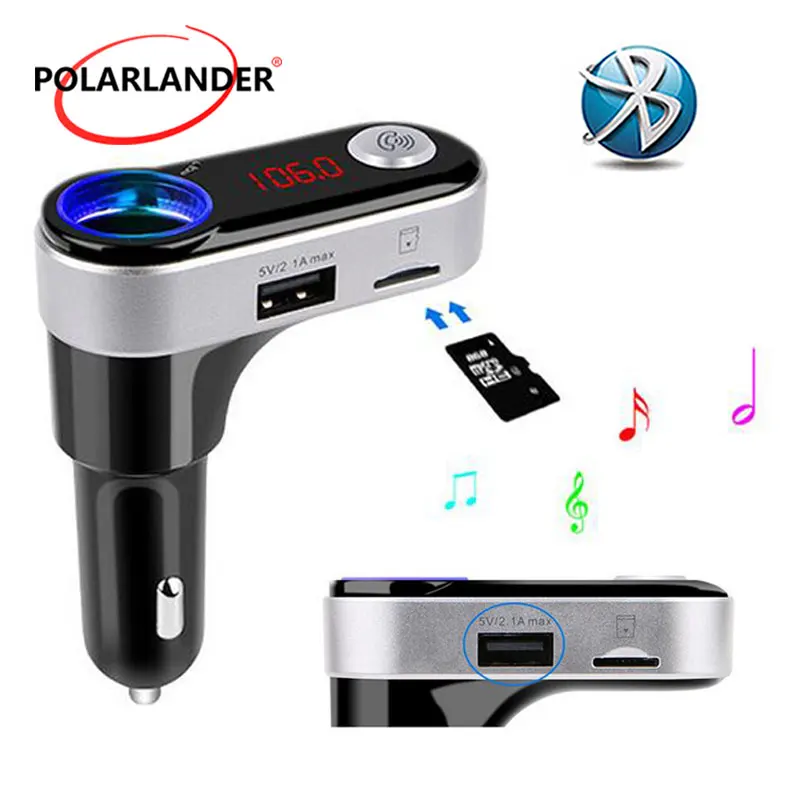 Car Charger Cigarette Lighter Bluetooth Handsfree CarKit Bluetooth FM Transmitter MP3 Player Car Kit Charger For Smart Phone
Car Charger Cigarette Lighter Bluetooth Handsfree CarKit Bluetooth FM Transmitter MP3 Player Car Kit Charger For Smart Phone