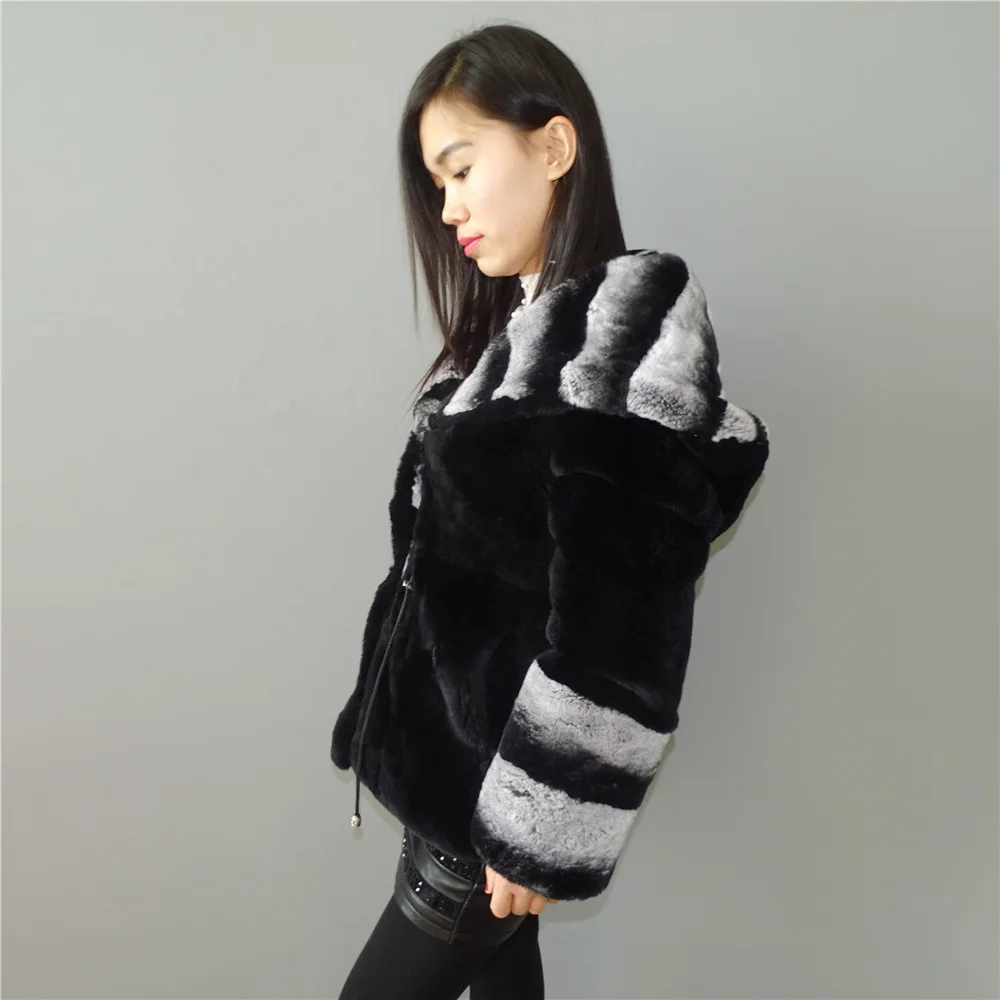 Real fur lexus rex rabbit hair natural fur chinchilla big hat bucket short women fur coat 2019 new models 38
Real fur lexus rex rabbit hair natural fur chinchilla big hat bucket short women fur coat 2019 new models 38