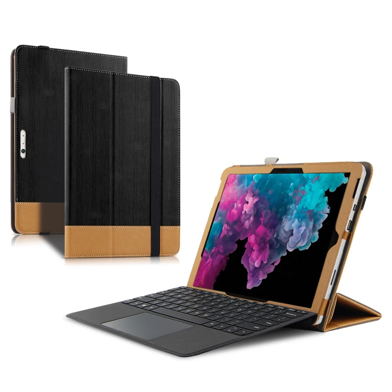 Чехол для Microsoft Surface Pro 5 защитный чехол из искусственной кожи чехол-подставка