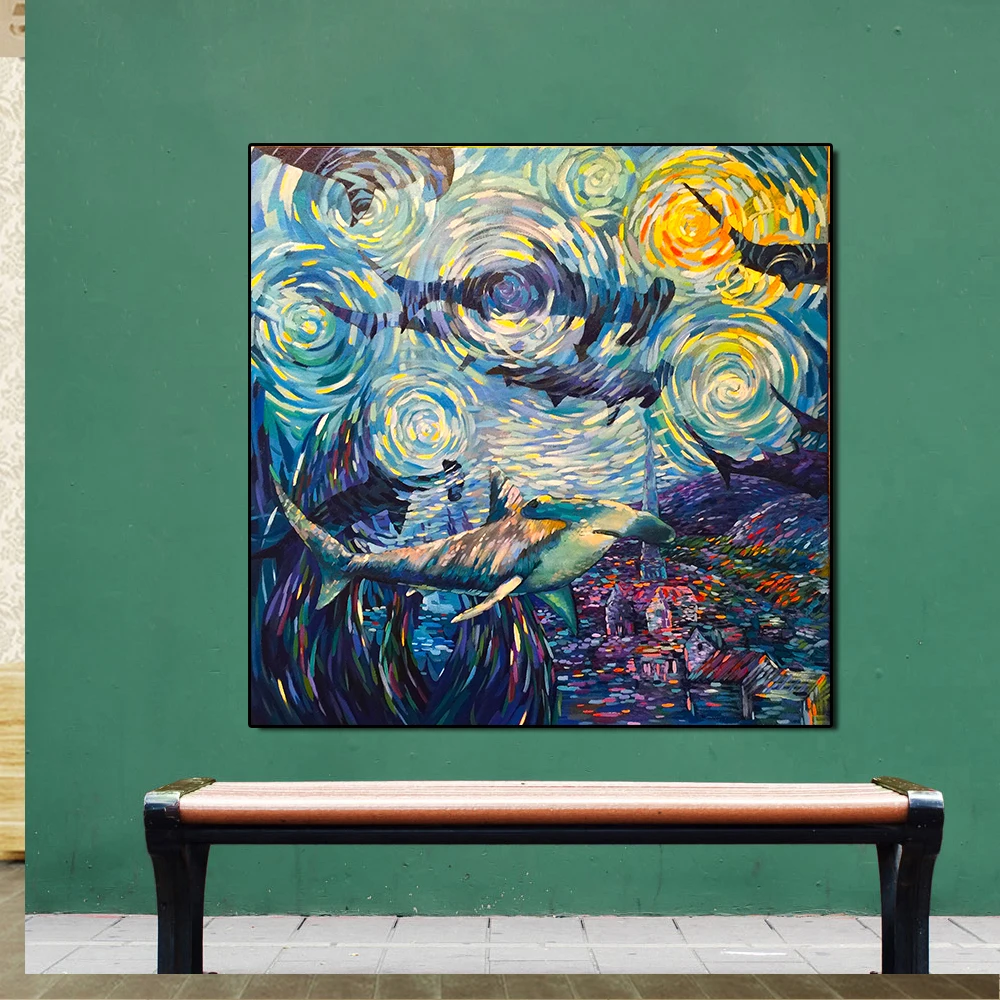 AAVV Oil Painting Cute Dolphins Paiting Home Decor On Canvas Modern Wall Art Canvas Posters And Prints Canvas Pictures No framed
AAVV Oil Painting Cute Dolphins Paiting Home Decor On Canvas Modern Wall Art Canvas Posters And Prints Canvas Pictures No framed