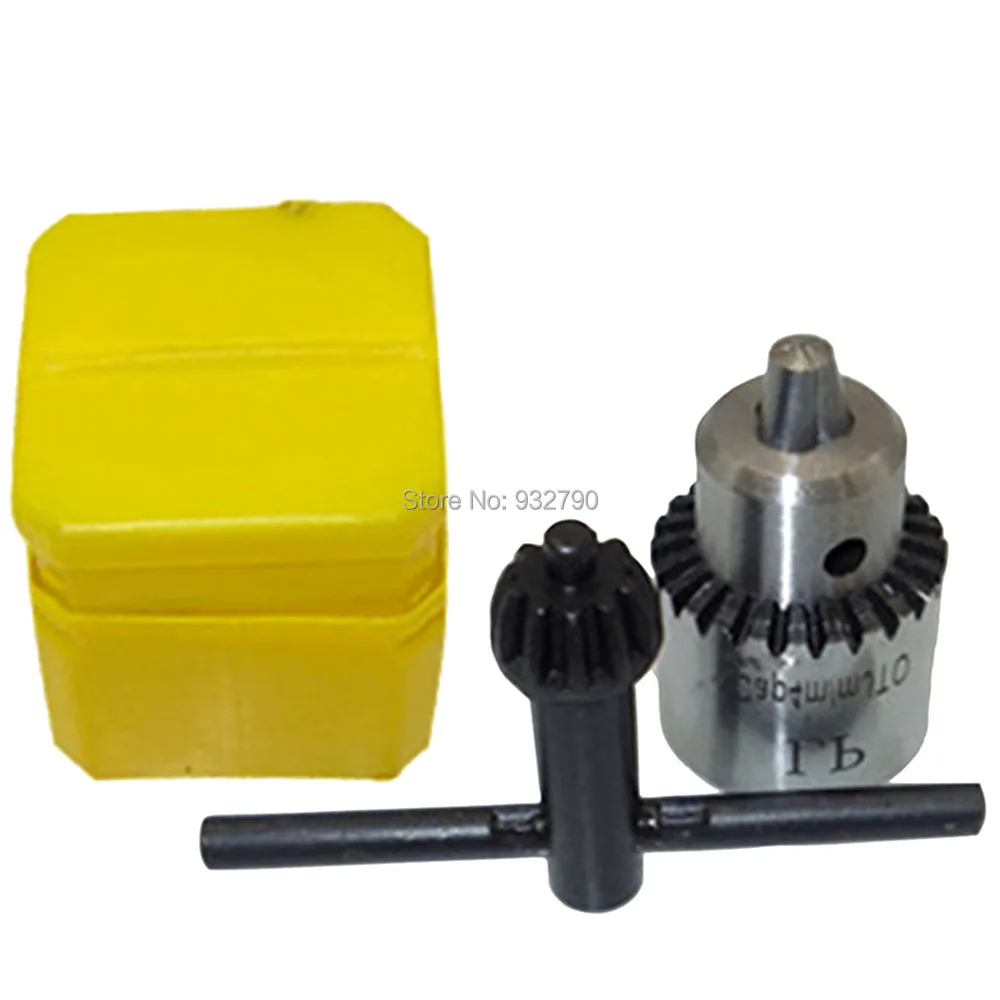 Watchmaker Lathe Mounting JT0 Taper Drill Chuck Key Capacity 0.3 to 4mm Mini Electric Drill Bit Clamp Keyed Chuck
Watchmaker Lathe Mounting JT0 Taper Drill Chuck Key Capacity 0.3 to 4mm Mini Electric Drill Bit Clamp Keyed Chuck