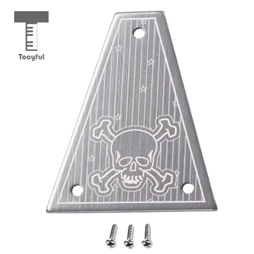 Крышка для стержня Tooyful Truss с 3 винтами электрогитара Jackson|Детали и аксессуары