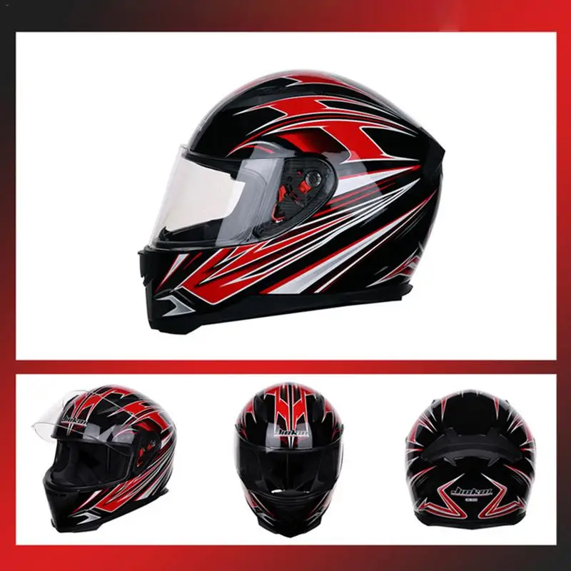 JIEKAI Motorcycle Helmet Unisex Safety Shockproof Helmet UV Protection Universal Helmet PC Lens
JIEKAI Motorcycle Helmet Unisex Safety Shockproof Helmet UV Protection Universal Helmet PC Lens
