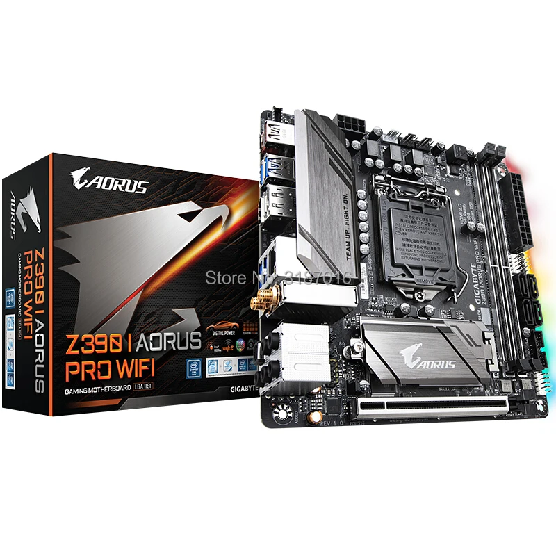 Новый ITX для Gigabyte GA-Z390 I AORUS PRO WIFI оригинальный рабочий стол Z390 Материнская плата с