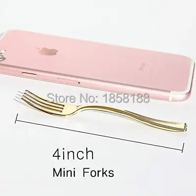120pcs Plastic Disposable Gold Spoons And 120pcs Mini Gold Dessert Coffee Cake Forks Fit For Party Event
120pcs Plastic Disposable Gold Spoons And 120pcs Mini Gold Dessert Coffee Cake Forks Fit For Party Event