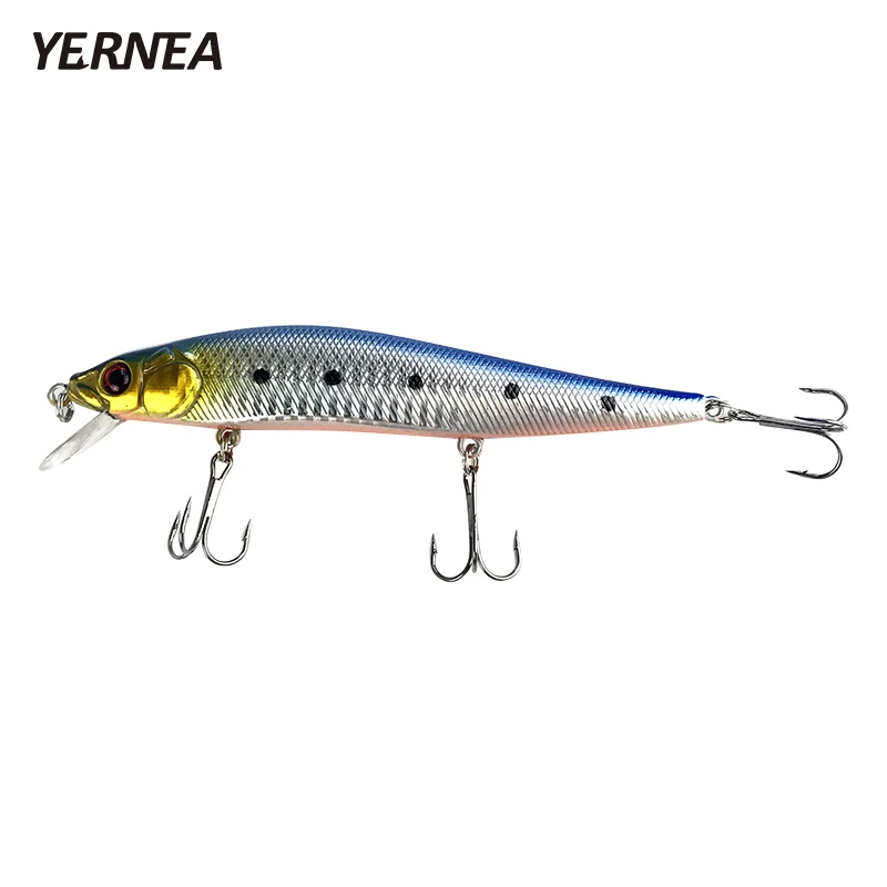 Yernea 1PCS 14cm 22.4g Minnow Fishing Lures 5 Colors Wobblers 3D Eyes Artificial Bait Carp Fishing Tackle Crankbait Accessories
Yernea 1PCS 14cm 22.4g Minnow Fishing Lures 5 Colors Wobblers 3D Eyes Artificial Bait Carp Fishing Tackle Crankbait Accessories