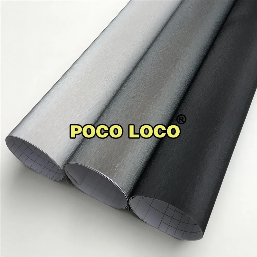 Black Brushed Aluminum Surface Decal Wrap Skin For Phone Laptop Computer Desktop Car Hood Car Roof Wrapping
Black Brushed Aluminum Surface Decal Wrap Skin For Phone Laptop Computer Desktop Car Hood Car Roof Wrapping
