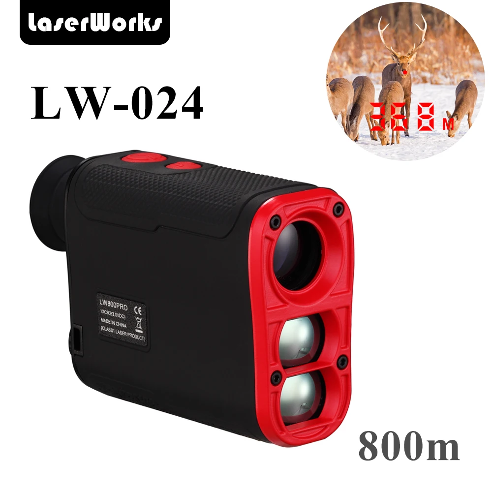 LaserWorks 800 yards Golf Hunting Laser Range Finder Waterproof with inner Night Visible Readings
LaserWorks 800 yards Golf Hunting Laser Range Finder Waterproof with inner Night Visible Readings