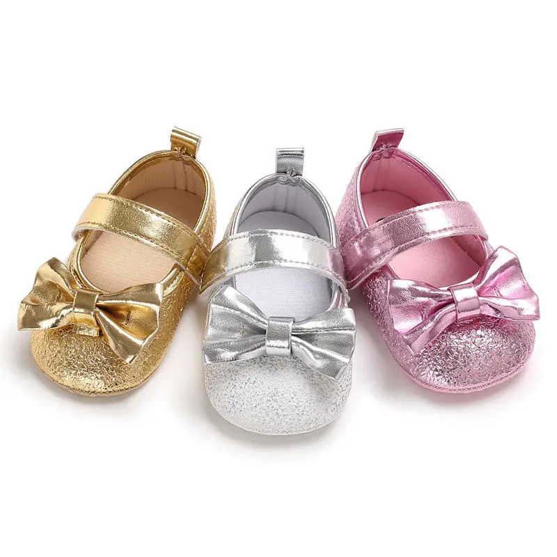 Newborn Baby Girl Soft Sole Crib Shoes Anti-slip Sneaker Prewalker Girl Party Fancy Princess Shoes 0-18M
Newborn Baby Girl Soft Sole Crib Shoes Anti-slip Sneaker Prewalker Girl Party Fancy Princess Shoes 0-18M