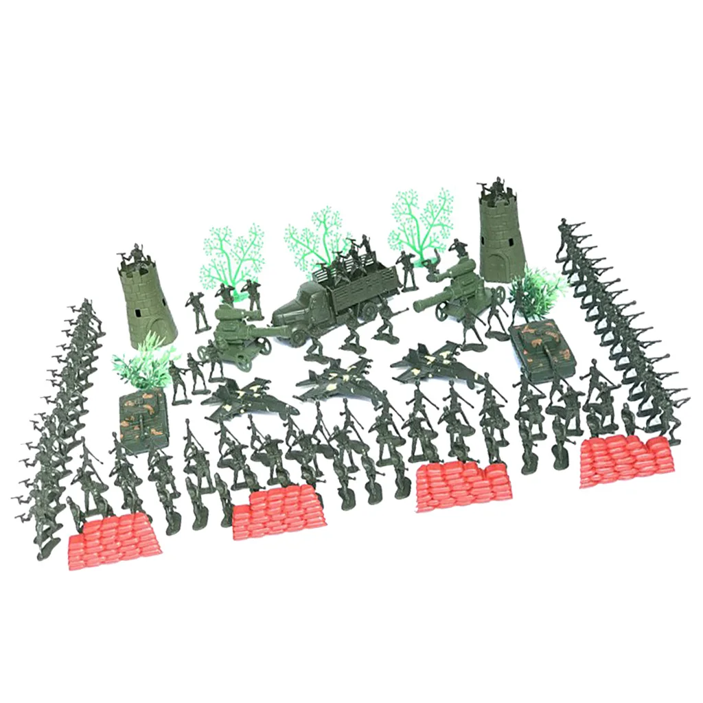 MagiDeal Military Army Soldier Figure Toys with Battlefield Tank Watch Tower Sandbags Accessory 167Pcs Mens Playset
MagiDeal Military Army Soldier Figure Toys with Battlefield Tank Watch Tower Sandbags Accessory 167Pcs Mens Playset