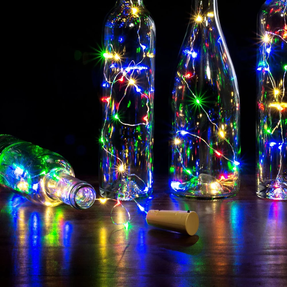 2m 20 LED Mini Bottle Stopper Lamp String Bar Decoration String Light Colorful Light Earth Yellow
2m 20 LED Mini Bottle Stopper Lamp String Bar Decoration String Light Colorful Light Earth Yellow