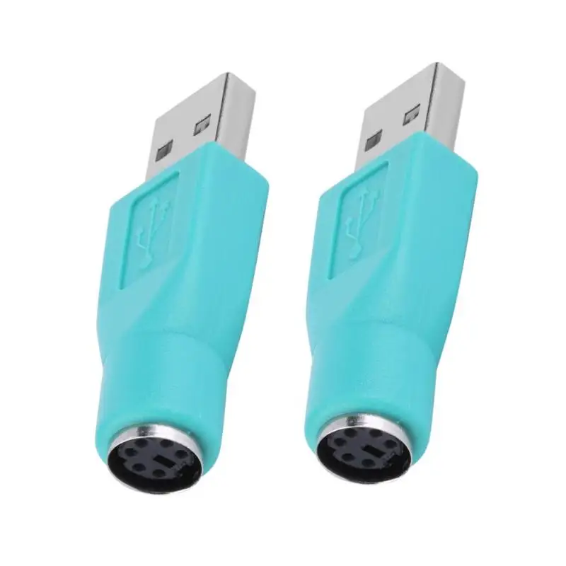 2pcs PS/2 Female to USB Male Adapters Converters Connectors for Keyboard Mouse Mice
2pcs PS/2 Female to USB Male Adapters Converters Connectors for Keyboard Mouse Mice