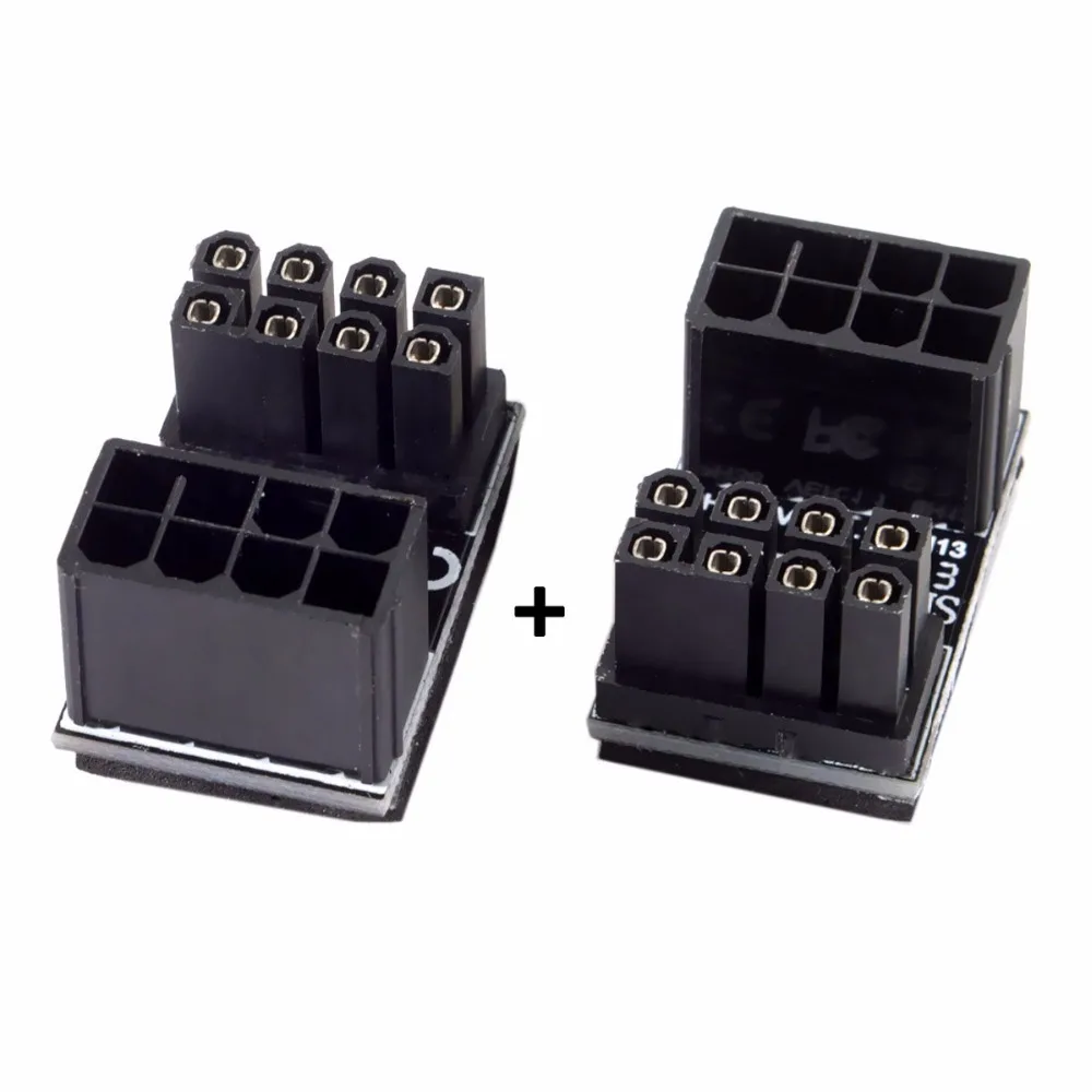 Jimier CY ATX 8Pin Female to 8pin Male 180 Degree AngledPower Adapter for Desktops Graphics Card
Jimier CY ATX 8Pin Female to 8pin Male 180 Degree AngledPower Adapter for Desktops Graphics Card