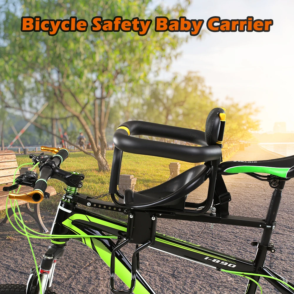 Seat For Bicycle Child Bicycle Seat Cycling Front Baby Seat Kids Saddle with Foot Pedals Support Back Rest for MTB Road Bike
Seat For Bicycle Child Bicycle Seat Cycling Front Baby Seat Kids Saddle with Foot Pedals Support Back Rest for MTB Road Bike