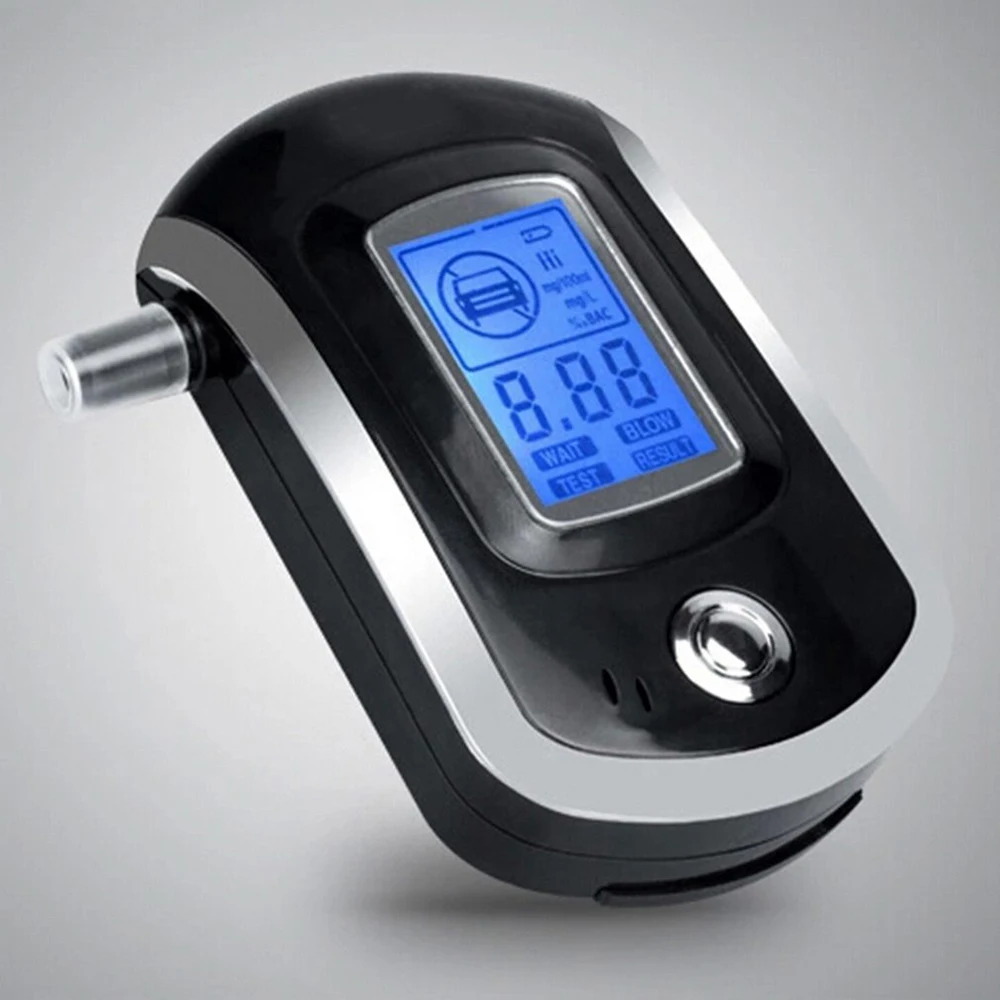 Digital LCD Backlight Display Breath Alcohol Tester Breathalyzer Alcohol Tester Audible Alert Breath New Arrival
Digital LCD Backlight Display Breath Alcohol Tester Breathalyzer Alcohol Tester Audible Alert Breath New Arrival