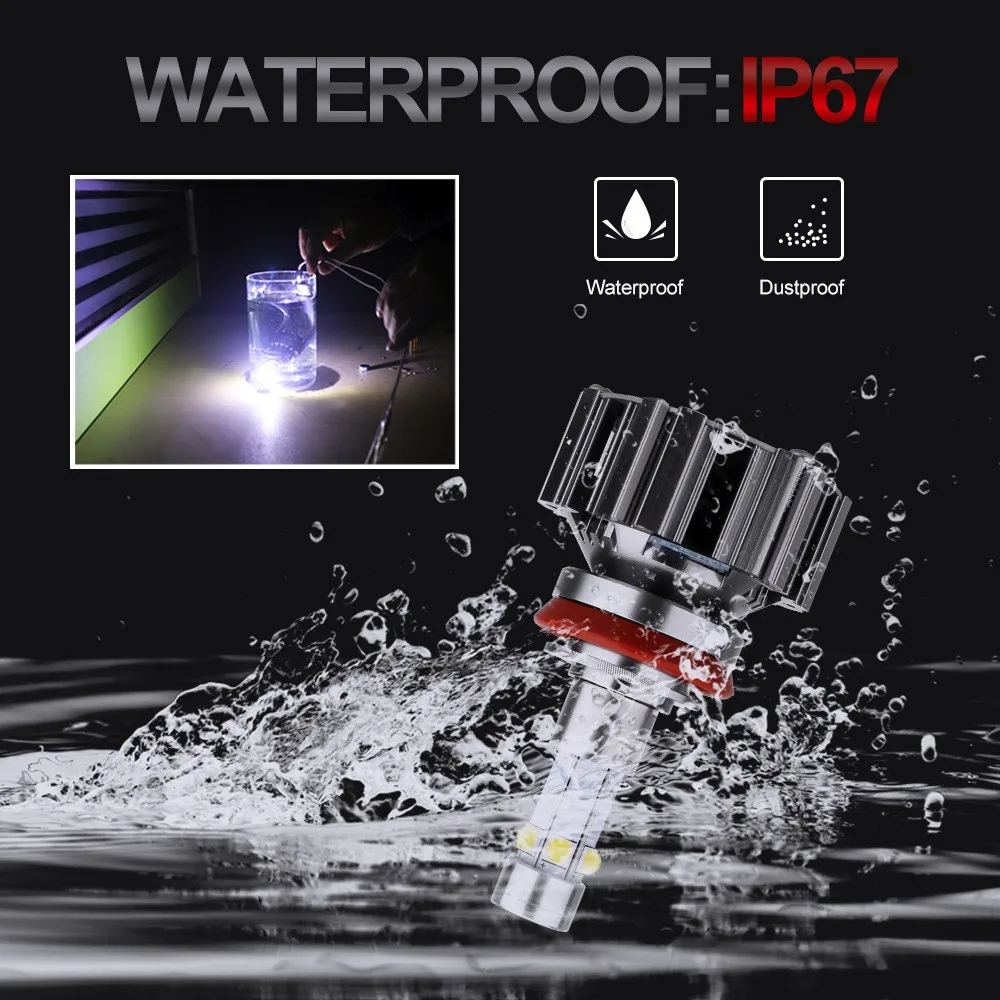 Mdatt 6 Side Super Bright Car Headlight Bulb 6000K H7 H11 Auto LED Light 9005 100W 12000Lm Car Light 12V Fog Lamp Play and Plug
Mdatt 6 Side Super Bright Car Headlight Bulb 6000K H7 H11 Auto LED Light 9005 100W 12000Lm Car Light 12V Fog Lamp Play and Plug