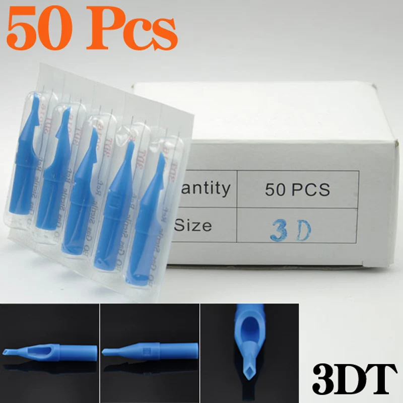 50Pcs 3DT/ 5DT/ 7DT/ 9DT/ 11DT Tattoo Tips Professional Different Types Disposable Tattoo Tips Blue Sterile Nozzle Tip Plastic
50Pcs 3DT/ 5DT/ 7DT/ 9DT/ 11DT Tattoo Tips Professional Different Types Disposable Tattoo Tips Blue Sterile Nozzle Tip Plastic