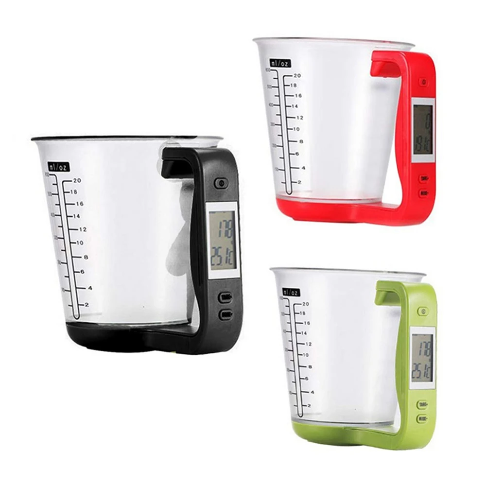 New Kitchen Measuring Cup Digital Electronic Scale With LCD Display Multifunctional Temperature Liquid Measurement Cups Dropship
New Kitchen Measuring Cup Digital Electronic Scale With LCD Display Multifunctional Temperature Liquid Measurement Cups Dropship