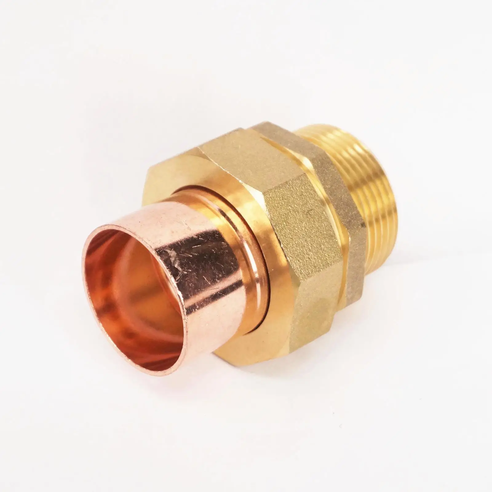 1-1/4" BSP x 35mm Inner Diameter Brass Male Thread Socket Union to Copper End Feed Pipe Fitting for water gas oil
1-1/4" BSP x 35mm Inner Diameter Brass Male Thread Socket Union to Copper End Feed Pipe Fitting for water gas oil