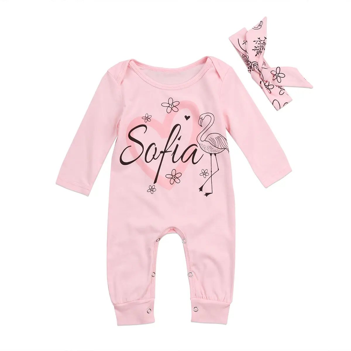Pudcoco 2Pcs Newborn Baby Girls Clothes Heart Animal Long-sleeve Pink Romper Jumpsuit Hairband Outfits Letter Sofia 0-24 Months
Pudcoco 2Pcs Newborn Baby Girls Clothes Heart Animal Long-sleeve Pink Romper Jumpsuit Hairband Outfits Letter Sofia 0-24 Months