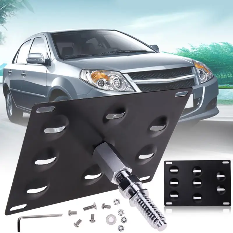 T6061 Aluminum Alloy Front Bumper Tow Hook License Plate Mounting Bracket Holder For BMW 1 3 X5 License Plate
T6061 Aluminum Alloy Front Bumper Tow Hook License Plate Mounting Bracket Holder For BMW 1 3 X5 License Plate