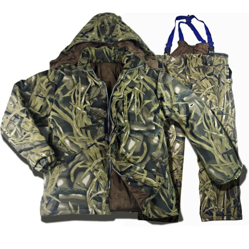 Hot -30 Snow Field Winter Bionic Grass Reed Waterproof Suits Tactical Sniper Hunting Jacket Pants Clothes Outdoor Camouflage Set
Hot -30 Snow Field Winter Bionic Grass Reed Waterproof Suits Tactical Sniper Hunting Jacket Pants Clothes Outdoor Camouflage Set