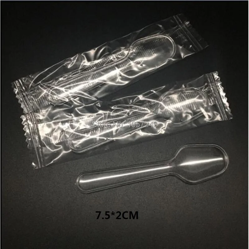 Small! 3000 Pieces 7.5cm Wrapped Disposable Spoons Plastic Spoon Pudding Ice Cream Cake Biscuits Spoons Gelato Yogur
Small! 3000 Pieces 7.5cm Wrapped Disposable Spoons Plastic Spoon Pudding Ice Cream Cake Biscuits Spoons Gelato Yogur