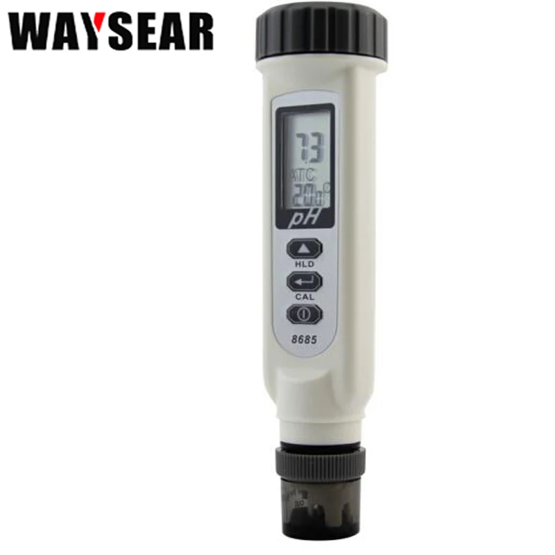 AZ8685 Digital PH Meter water quality tester ph Pen test protable PH tester soil ph meter High Accuracy: 0.2ph Water Fish Tank
AZ8685 Digital PH Meter water quality tester ph Pen test protable PH tester soil ph meter High Accuracy: 0.2ph Water Fish Tank