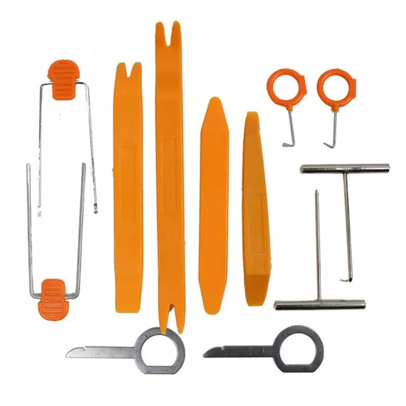 4/12 Pcs/set Plastic Car Radio Door Clip Panel Trim Dash Audio Removal Pry Tool Repairing
4/12 Pcs/set Plastic Car Radio Door Clip Panel Trim Dash Audio Removal Pry Tool Repairing