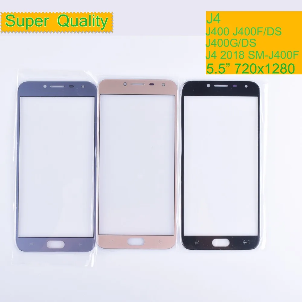 Сенсорная панель для Samsung Galaxy J4 2018, J400 SM-J400F, J400F/DS, J400G/DS, 10 шт./лот, передняя внешняя стеклянная линза ЖК-дисплея с OCA
Сенсорная панель для Samsung Galaxy J4 2018, J400 SM-J400F, J400F/DS, J400G/DS, 10 шт./лот, передняя внешняя стеклянная линза ЖК-дисплея с OCA