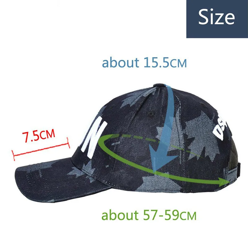 DSQICOND2 Brand Hat Direct Marketing Camouflage Embroidery Men Women Baseball Cap Outdoor Shade Fishing Cap Hoeden Voor Mannen
DSQICOND2 Brand Hat Direct Marketing Camouflage Embroidery Men Women Baseball Cap Outdoor Shade Fishing Cap Hoeden Voor Mannen