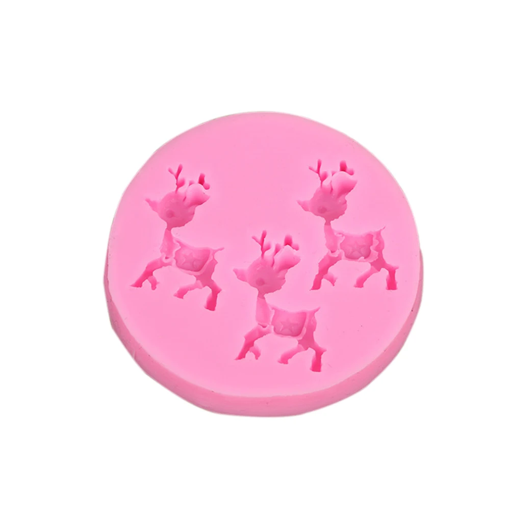 5.5x5.8x0.8cm Silicone Animal Cake Mold Baking Decorating DIY Fondant Mould Tool Bakeware for Jelly Chocolate Mousse | Дом и сад