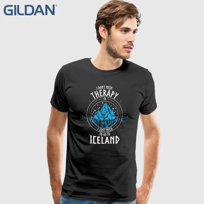 Homme All I Need Is To Go Iceland Ali футболки натуральный хорошего качества с круглым вырезом
